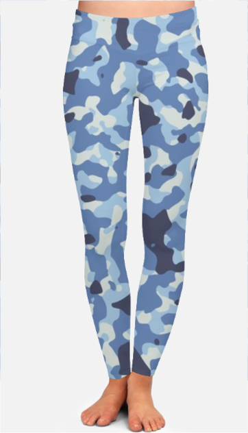 StealthFlex Blue | Women's workout leggings | Yoga pants