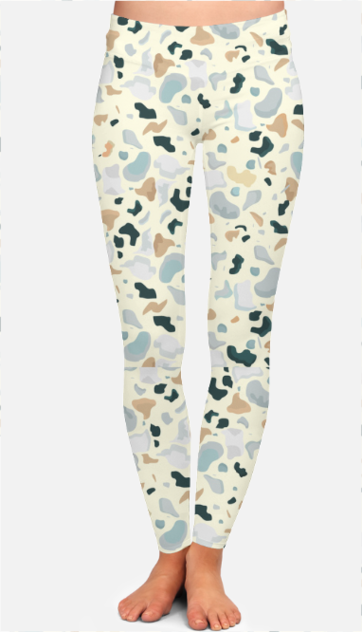 Terrazzo Tread | Women's workout leggings | Yoga pants