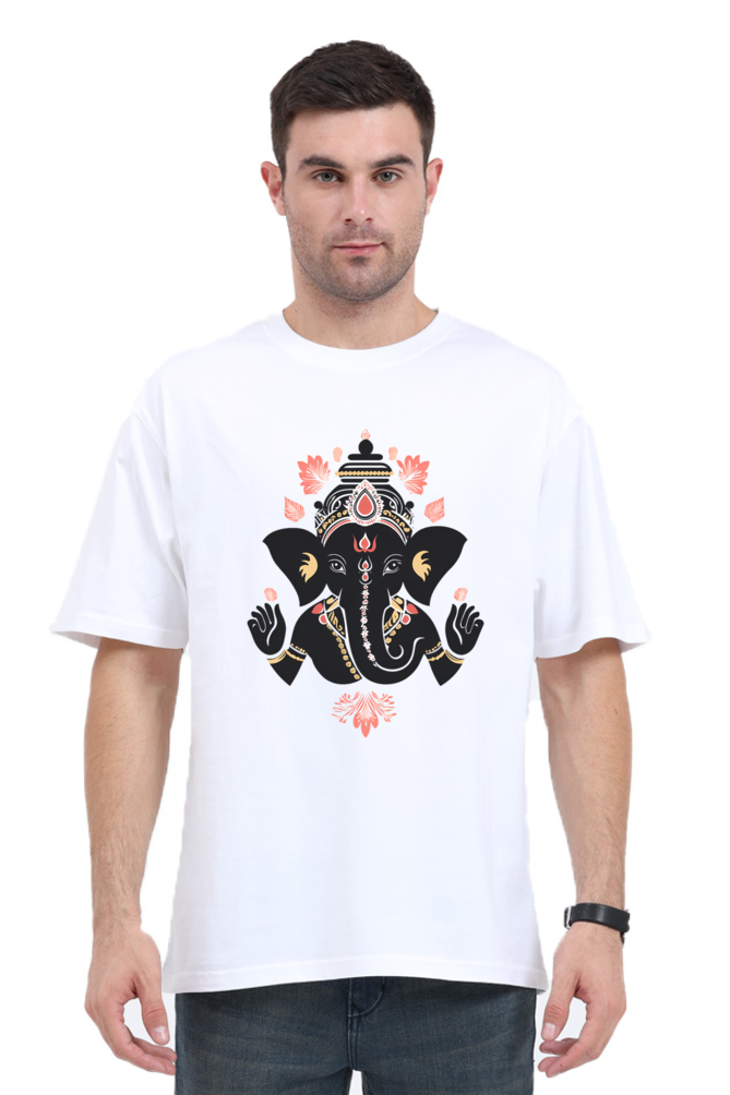 Ganesha In Black Print