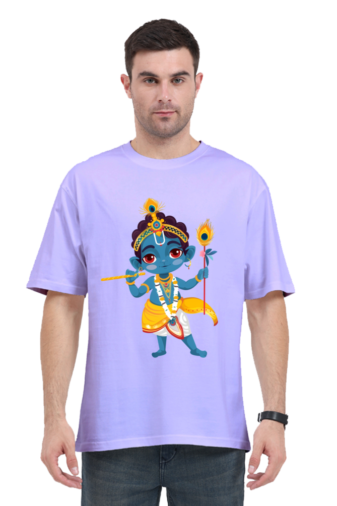 Cute Krishna Standing Tshirt
