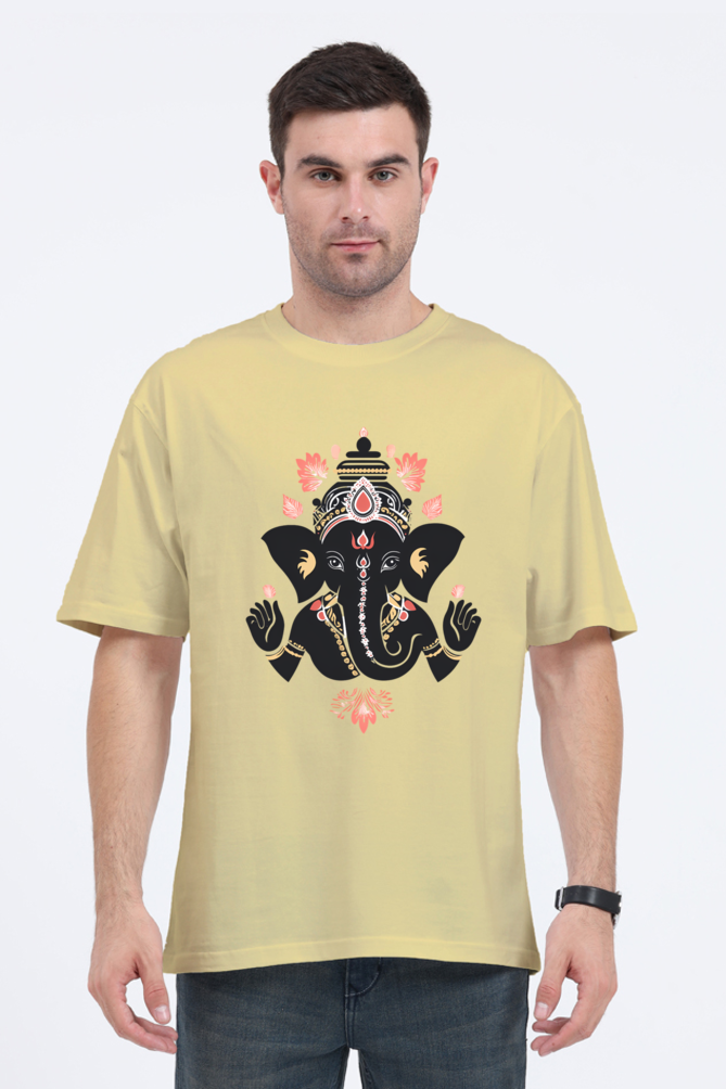 Ganesha In Black Print