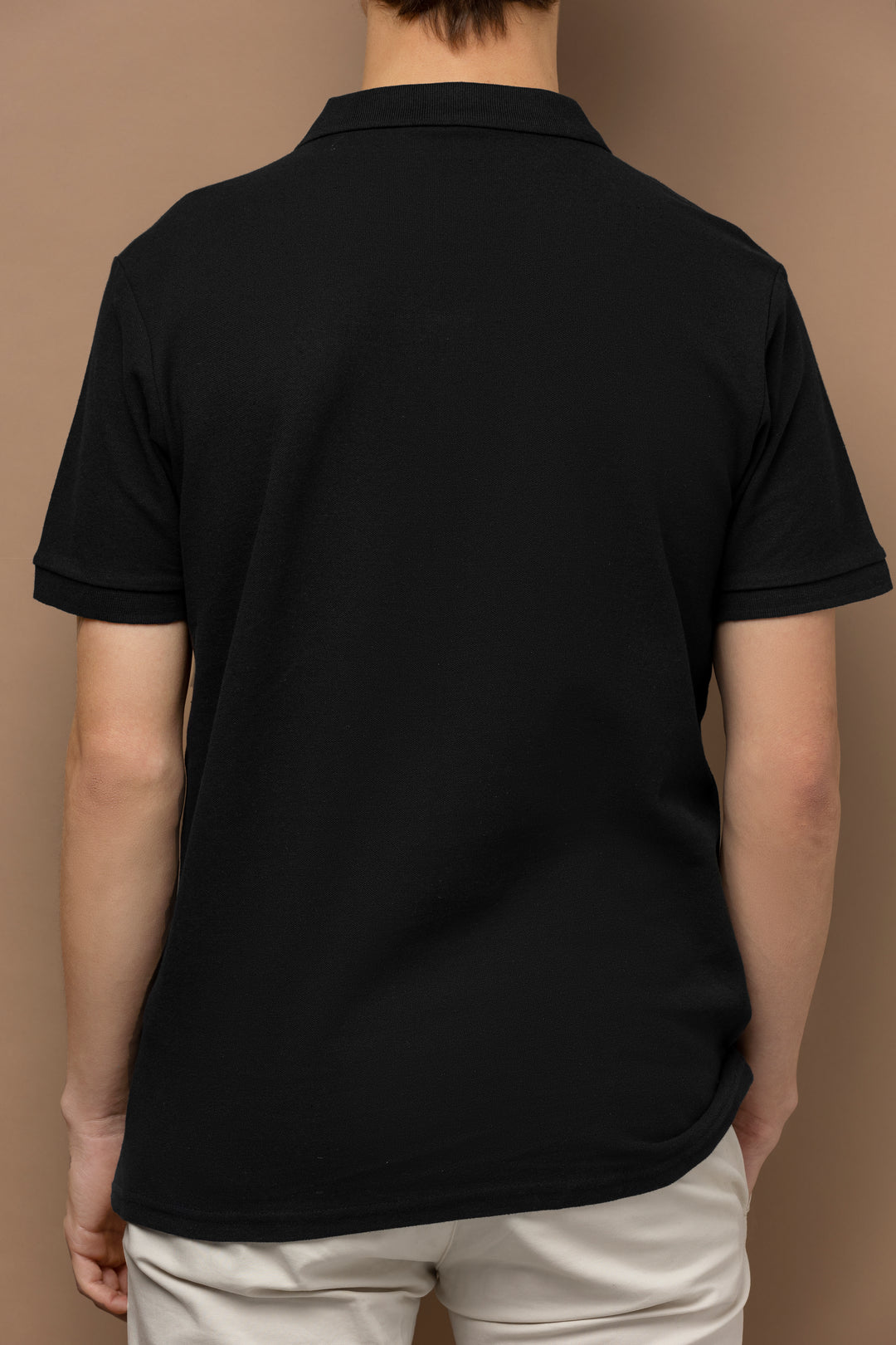 Black  | Men’s Polo T-Shirt - Classic Comfort, Premium Quality